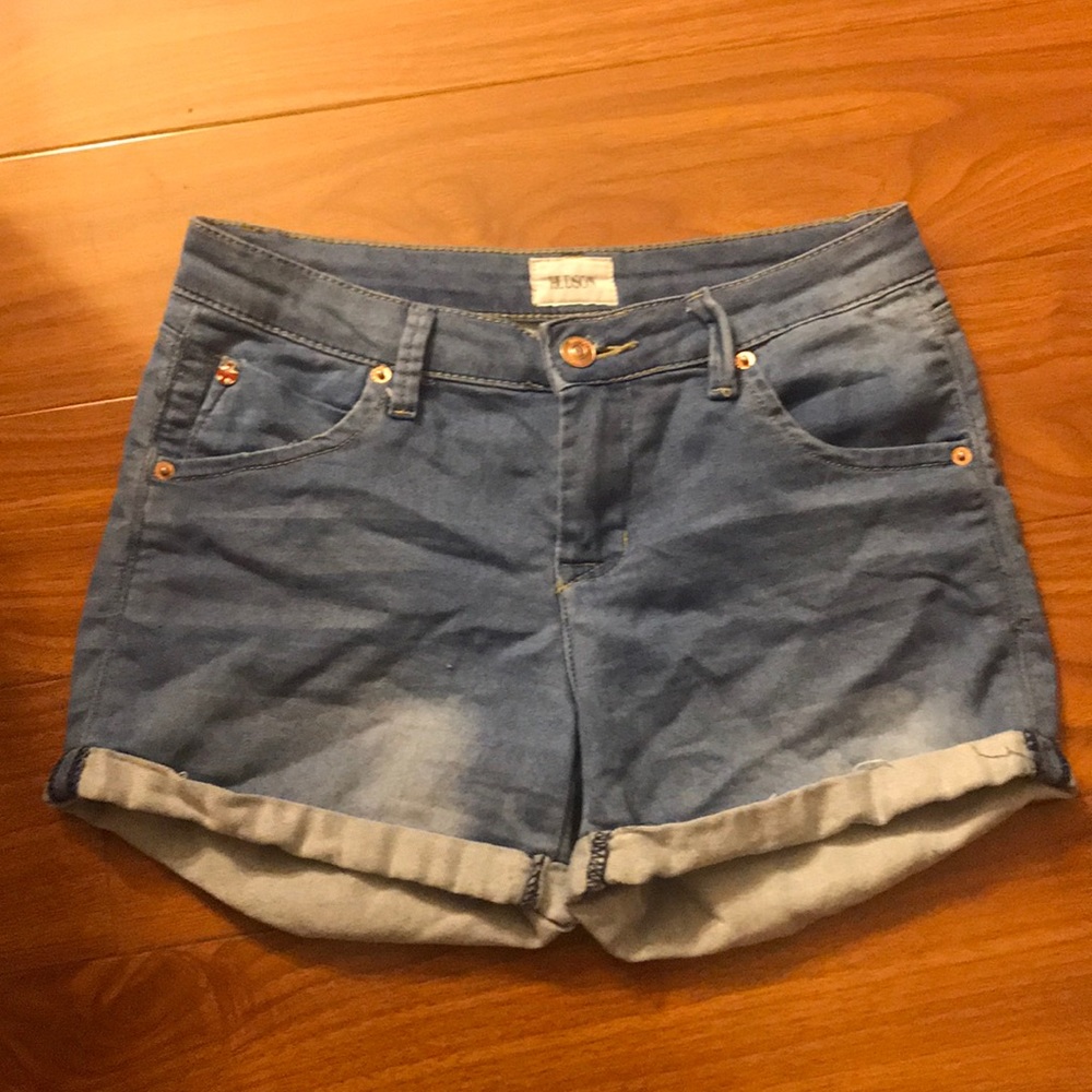 Hudson Girls Jean Cuffed Shorts